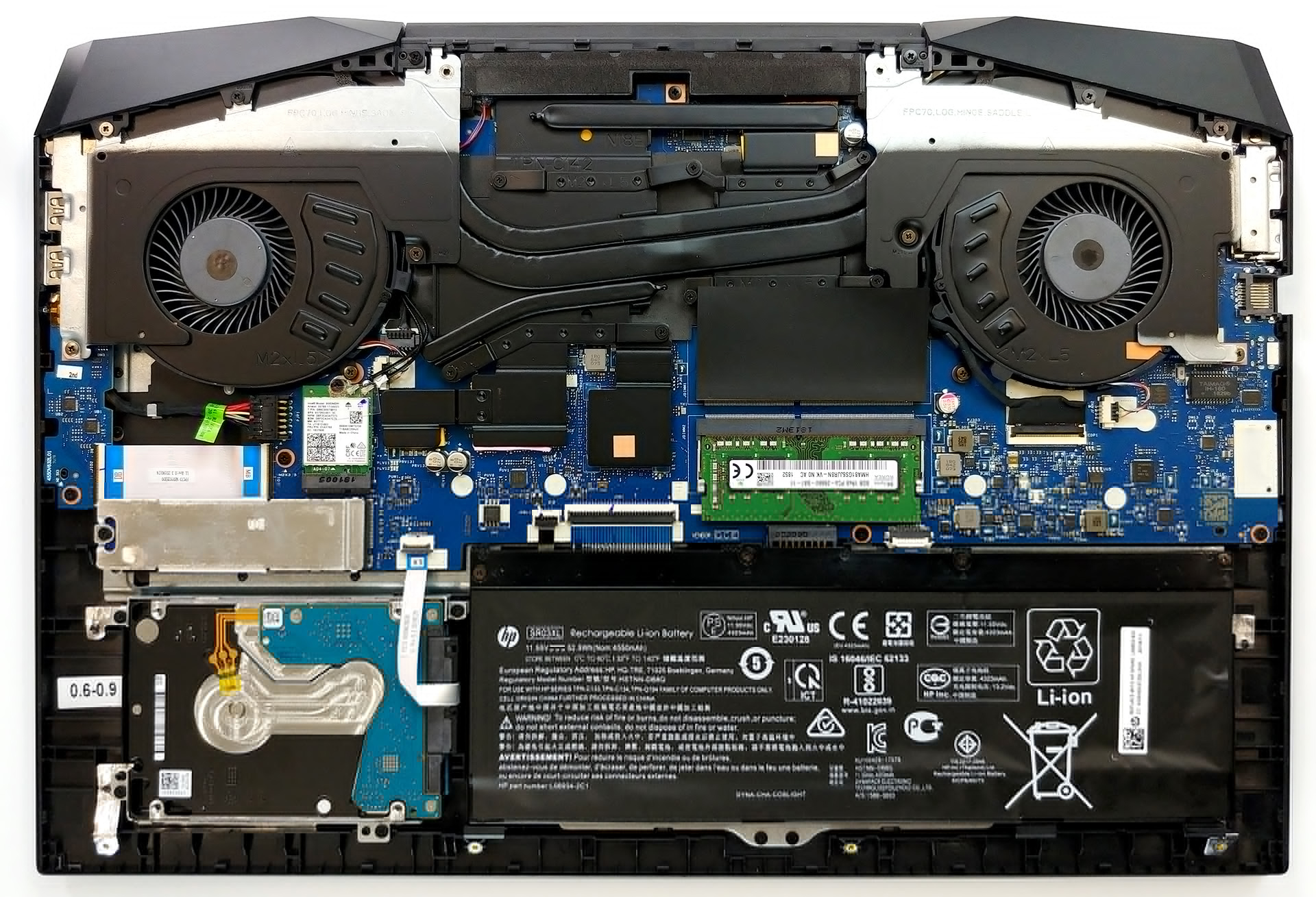 How to replace and fix HP 17-CD 17-CD0010TX LS-H474P Power Button Board Cable (HP Pavilion Gaming 17 (2021, 17-cd2000))